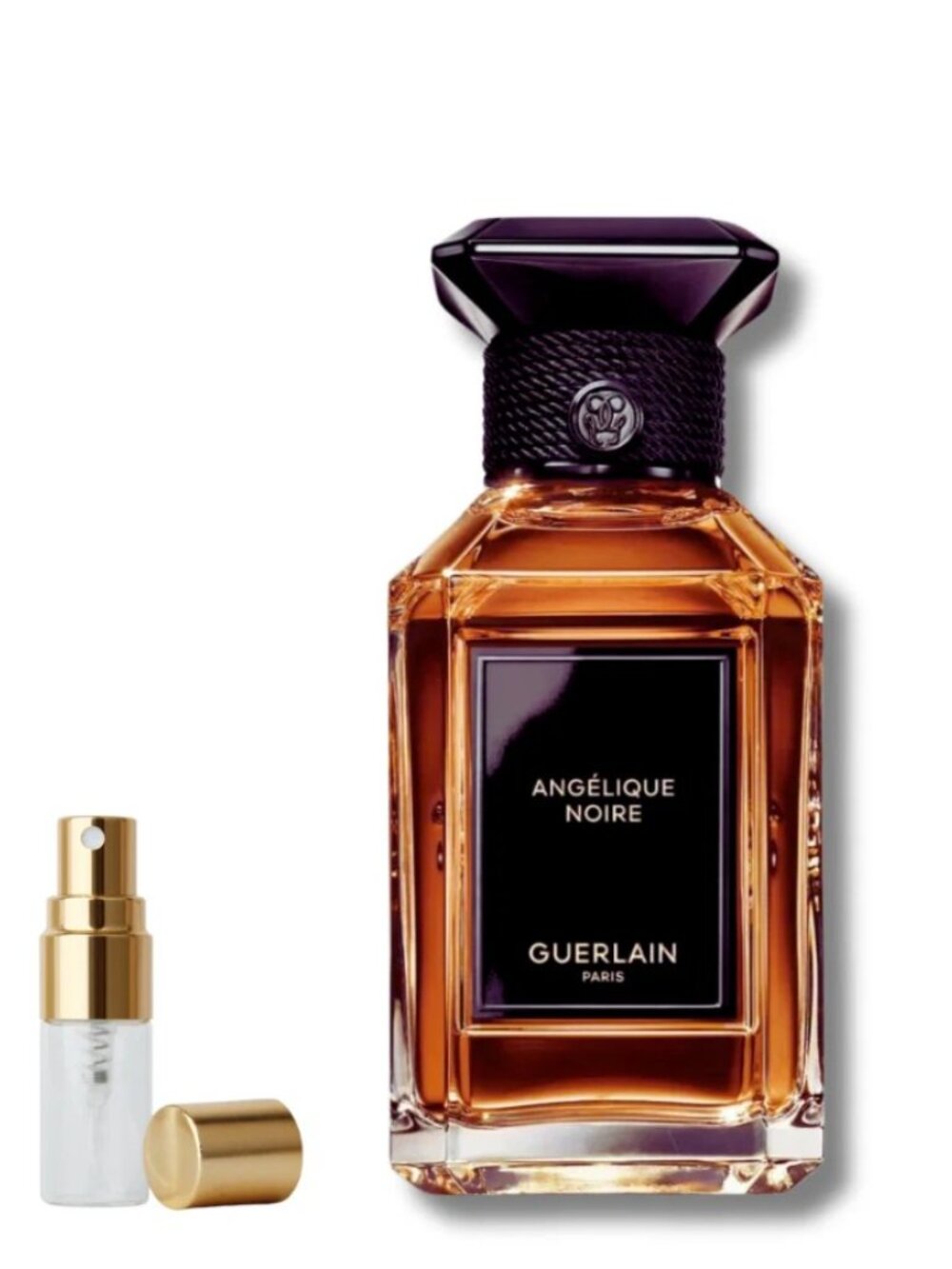 2 ML Sample ANGELIQUE NOIRE Guerlain Perfume EDP Travel Spray